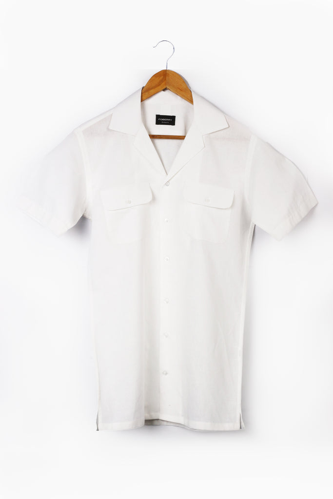 White Linen - Safari Shirt