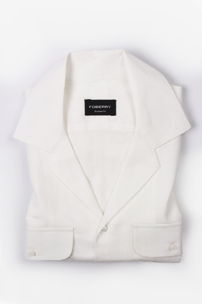 White Linen - Safari Shirt