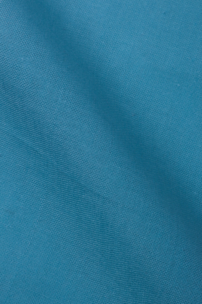 Torquise Blue Italian Linen