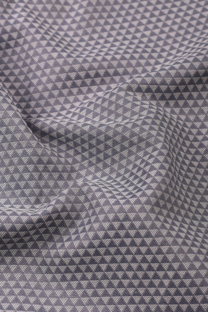 Triangle Grey Patterned