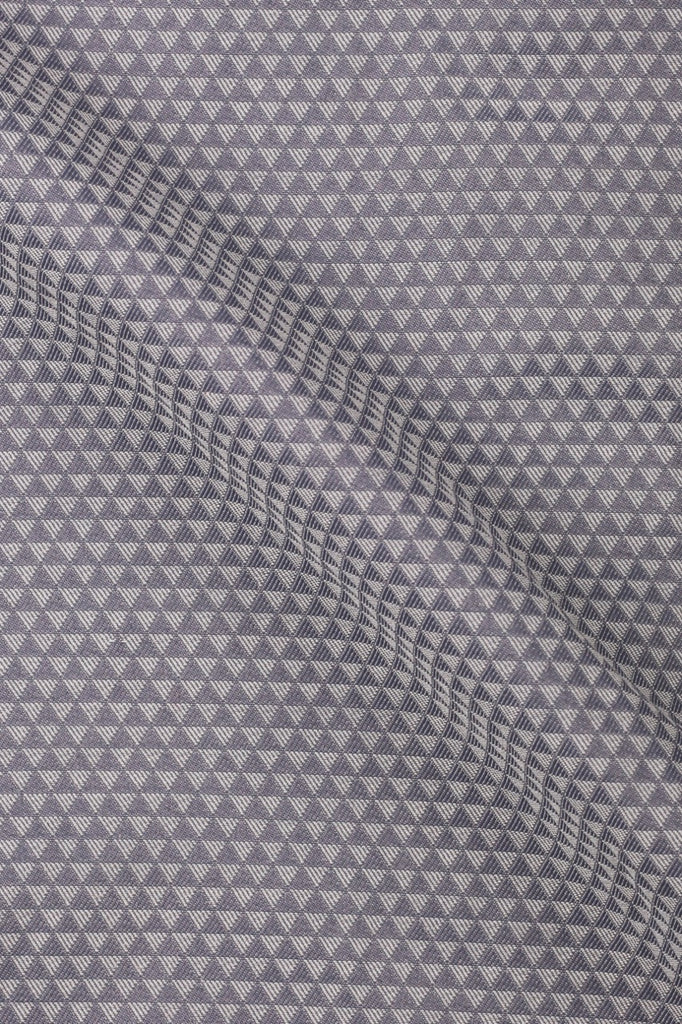 Triangle Grey Patterned