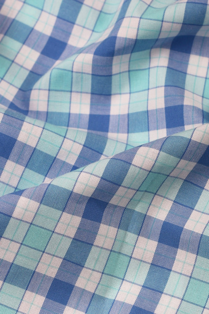 Soft Multi Blue Checkered