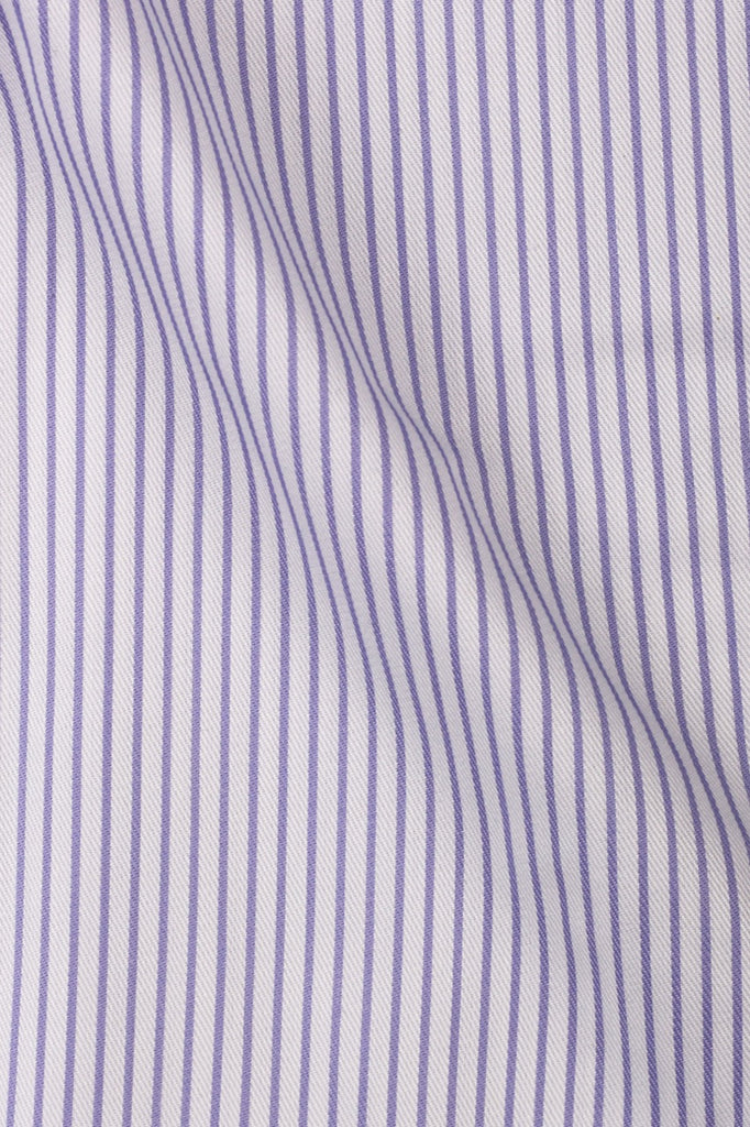 Lavender Pencil Striped