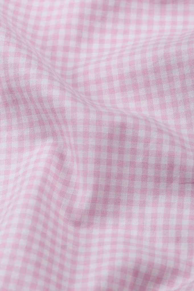 Soft Pink Gingham