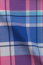Load image into Gallery viewer, Pink Blue Plaid