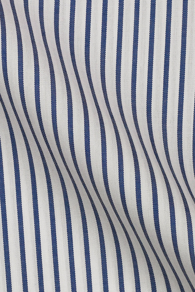 Blue Pencil Striped