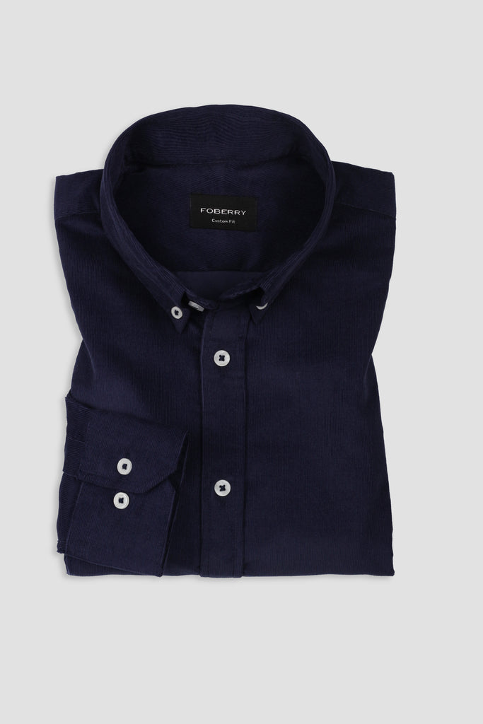 Electric Purple Corduroy Shirt