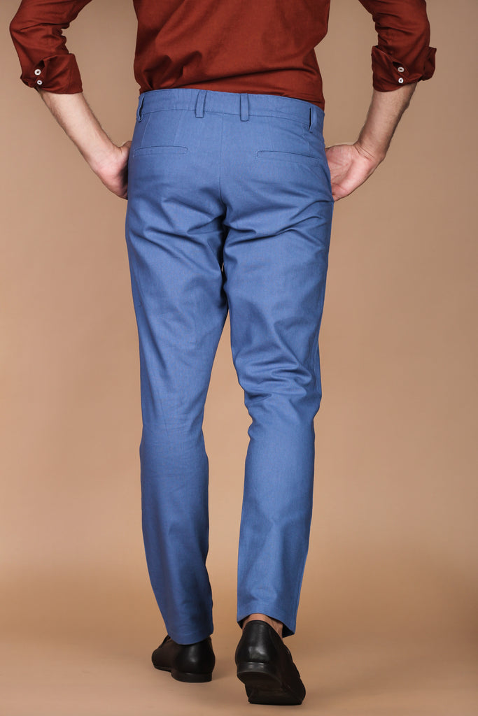 Lapis Blue Linen Trouser