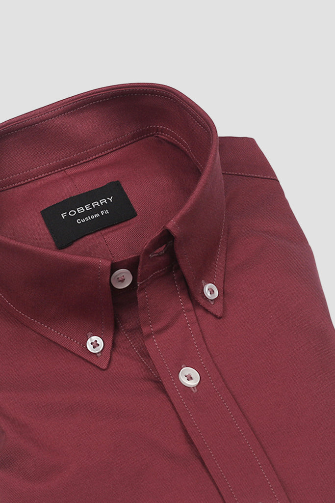 Java Plum Oxford Shirt