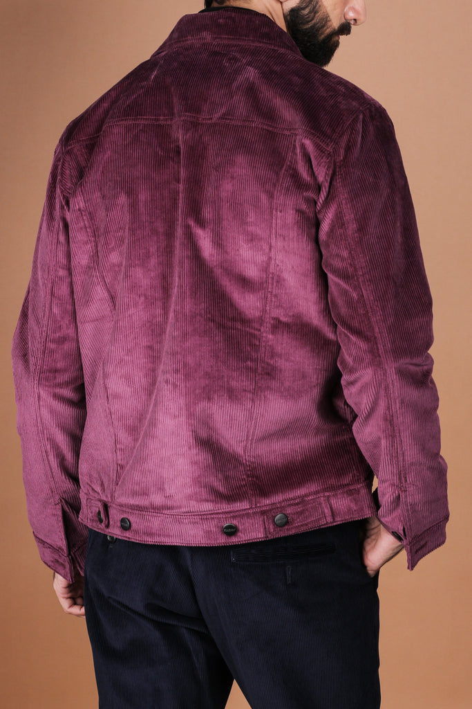 Muave Wide Wale Corduroy Jacket