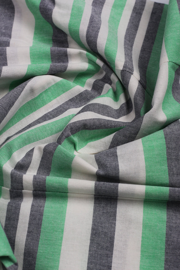 Green Horizontal Striped