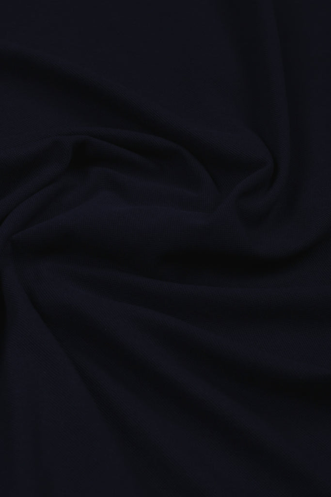 Soft Navy Blue Pique Shirt