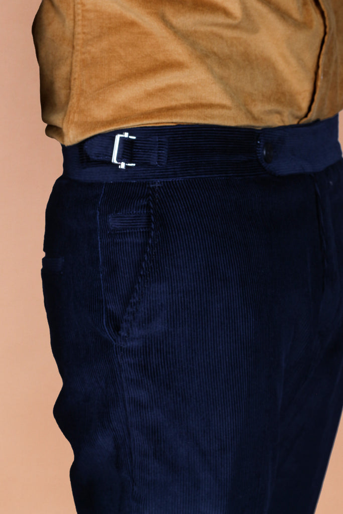 Midnight Blue Corduroy Trouser