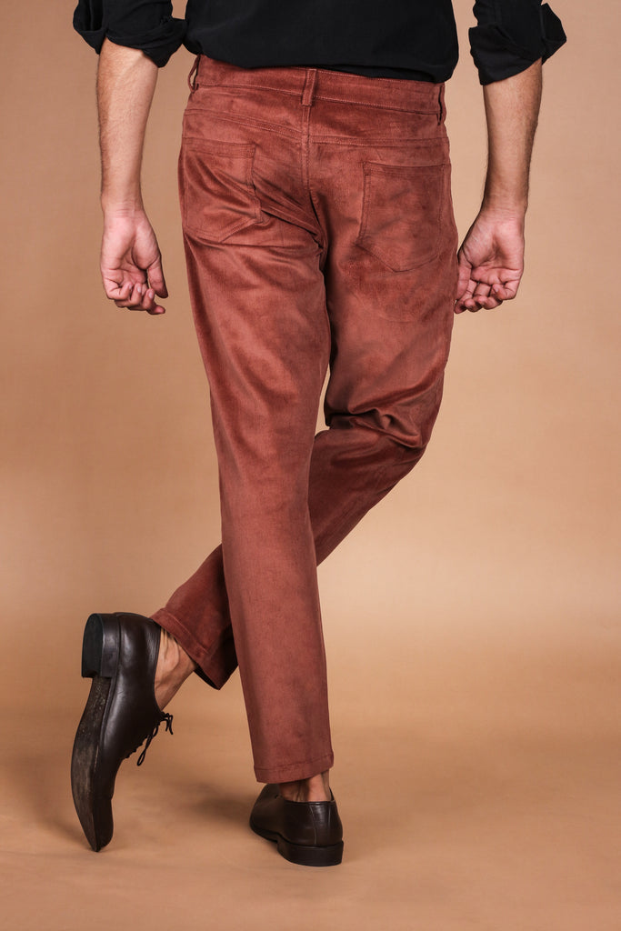 Mountain Brown Five Pocket Corduroy Trouser