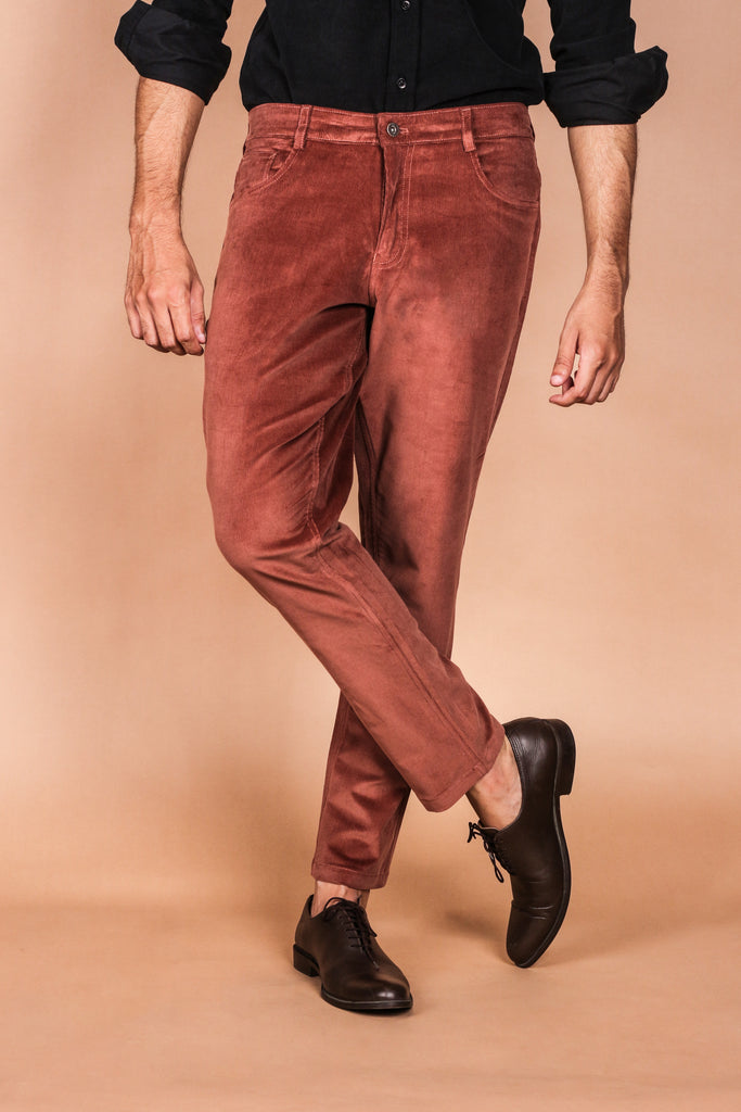 Mountain Brown Five Pocket Corduroy Trouser