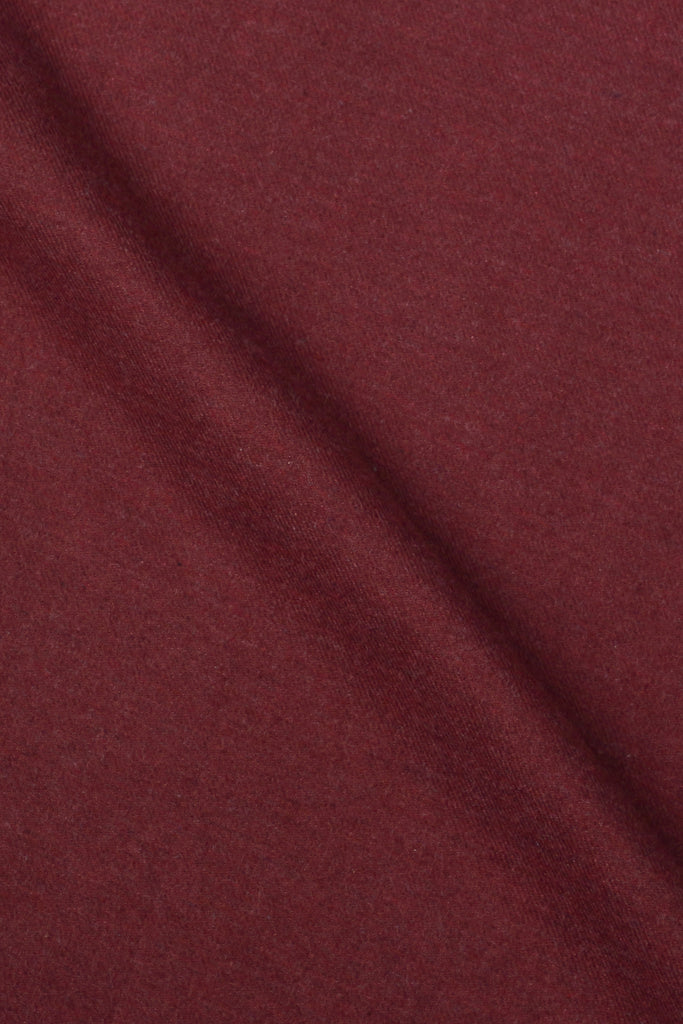 Maroon Brushed Winter Flannel Shirt