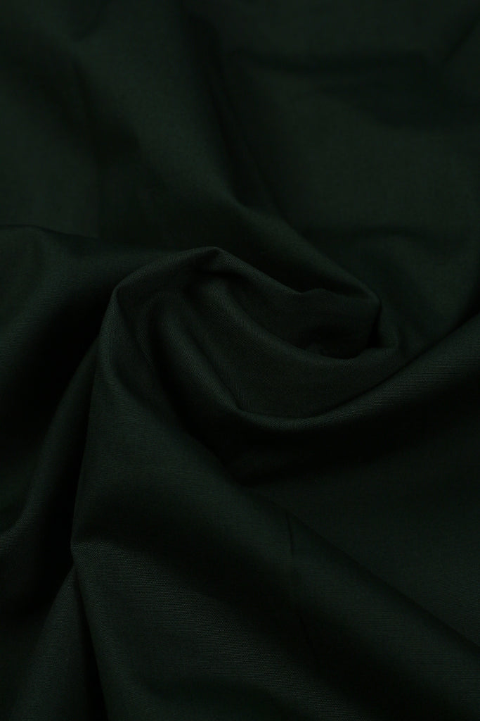 Bottle Green Poplin