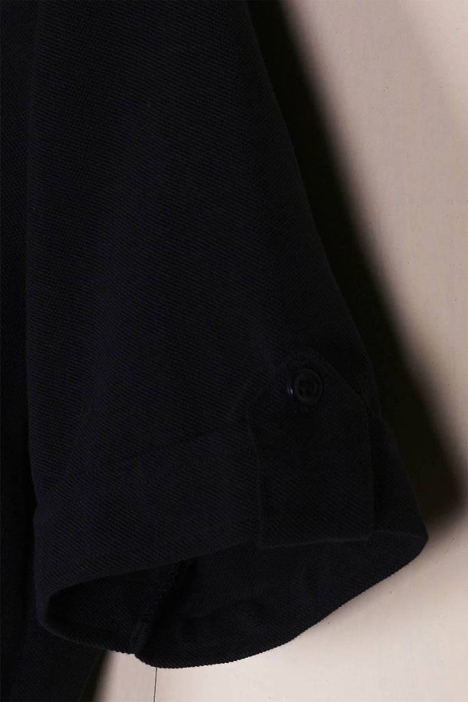 Soft Black Pique Shirt