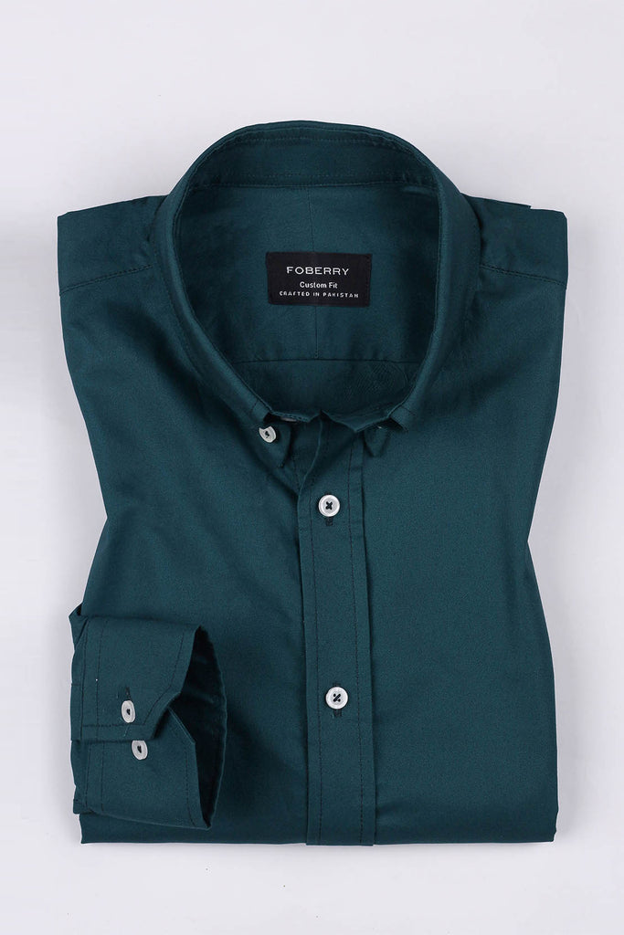 Bottle Green Oxford Shirt