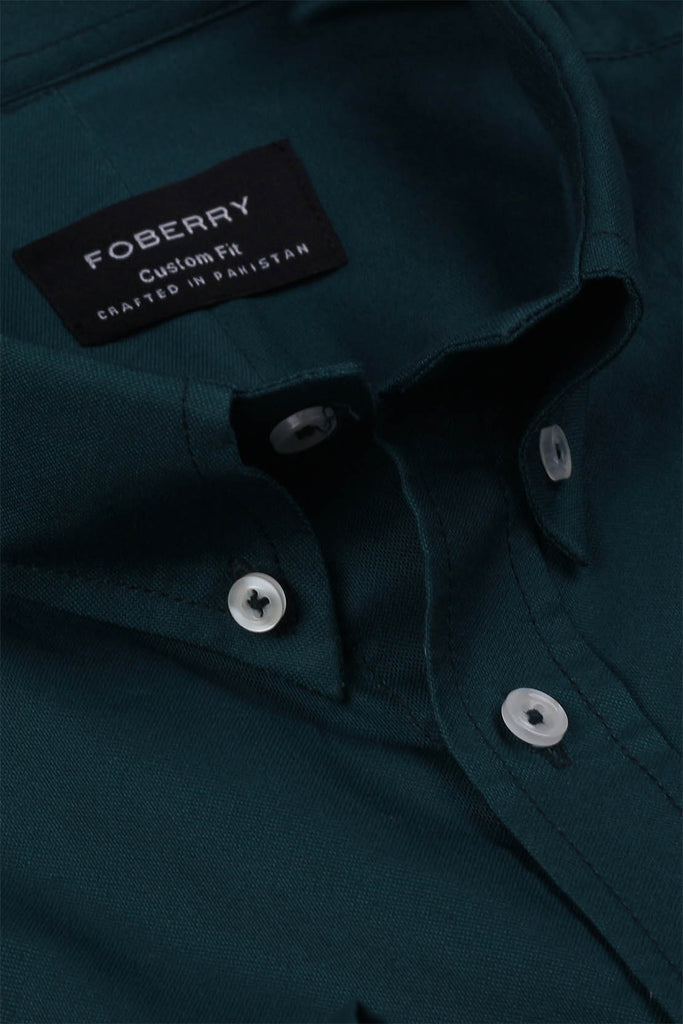 Bottle Green Oxford Shirt