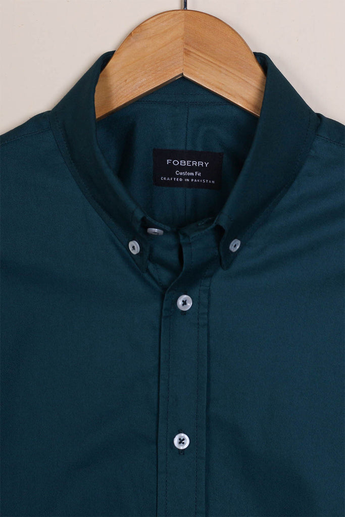 Bottle Green Oxford Shirt