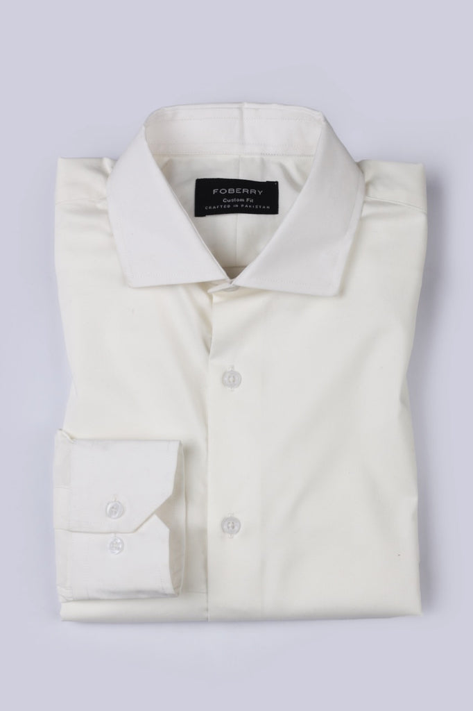 Pearl White Designer Shirt