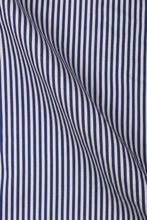 Load image into Gallery viewer, Navy Blue Structured Stripes