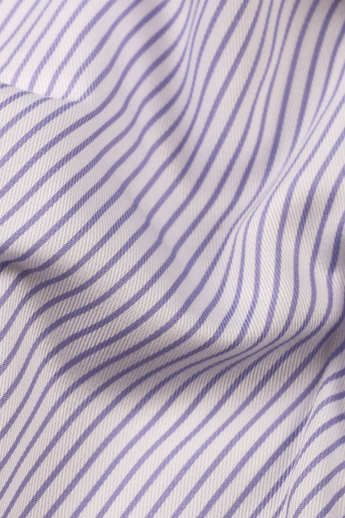 Lavender Pencil Striped