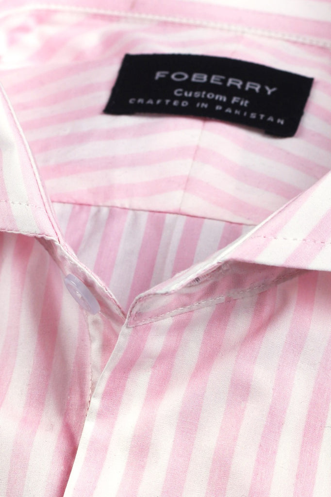 Fresh Bold Pink Stripes Shirt