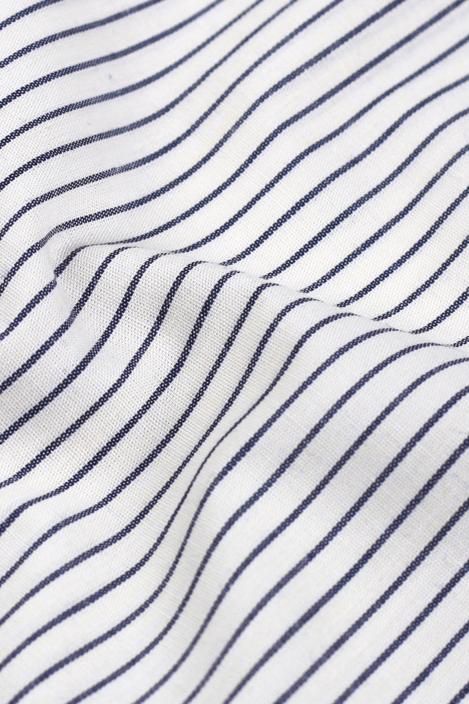 Ink Blue Chain Striped Shirt