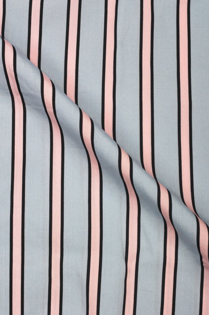 Pink Blue Striped