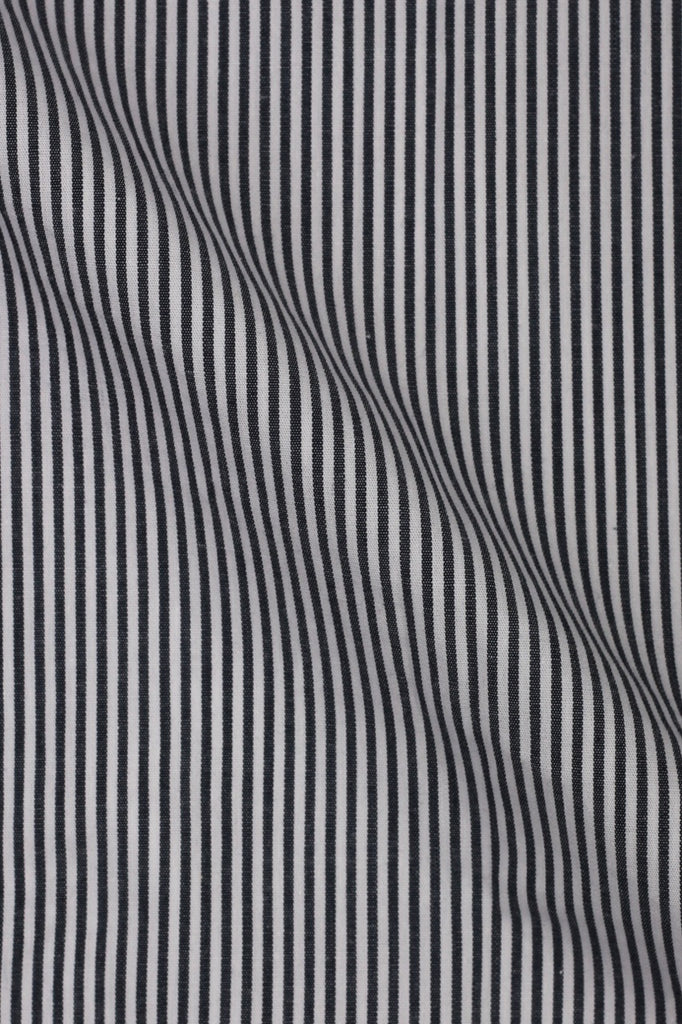 Charcoal Pinstriped Shirt