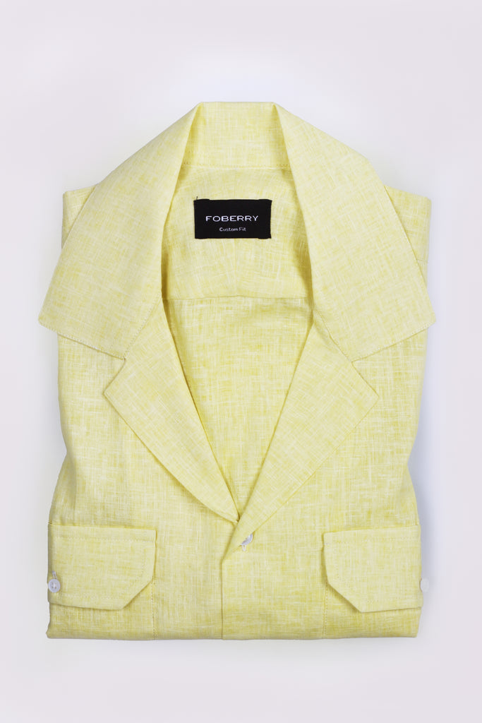 Light Yellow Safari Shirt