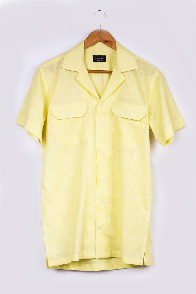 Light Yellow Safari Shirt