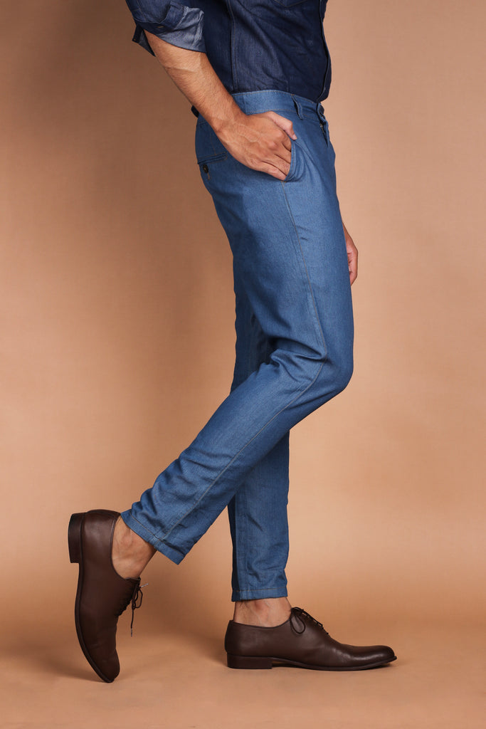 Denim Medium Wash Trouser