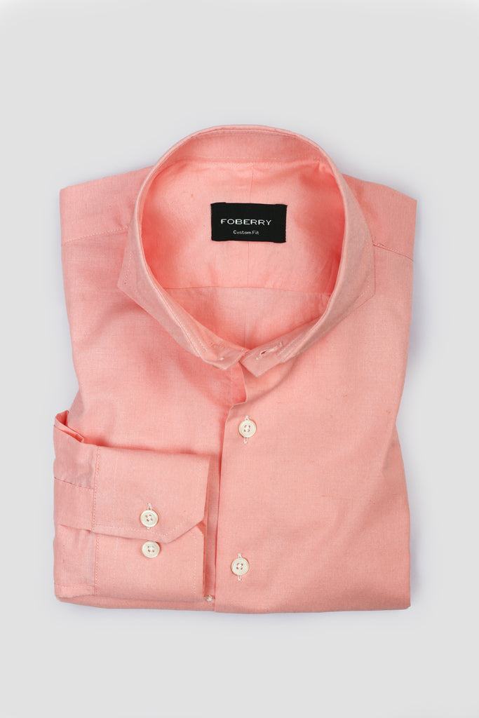 Pastel Pink Linen Shirt