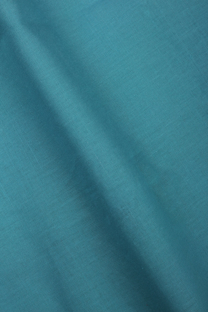 Turquoise Blue Italian Linen Shirt