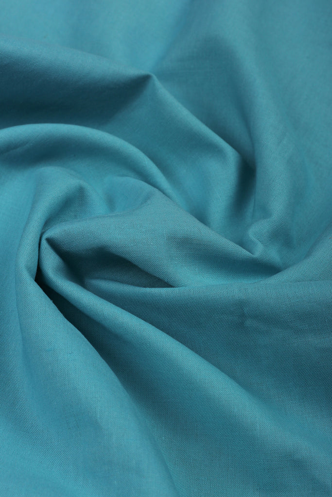 Turquoise Blue Italian Linen Shirt