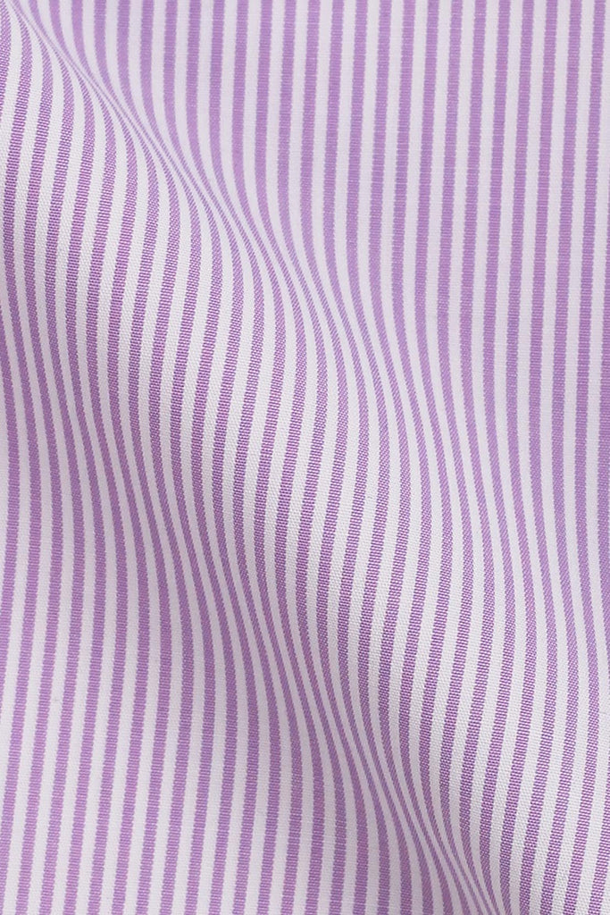 Lilac Pencil Striped