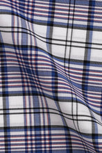Load image into Gallery viewer, Blue White Tartan