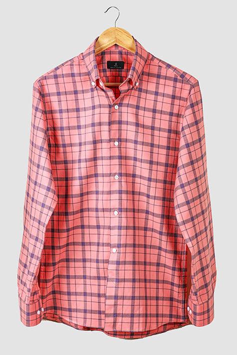 Guava Checkered Shirt