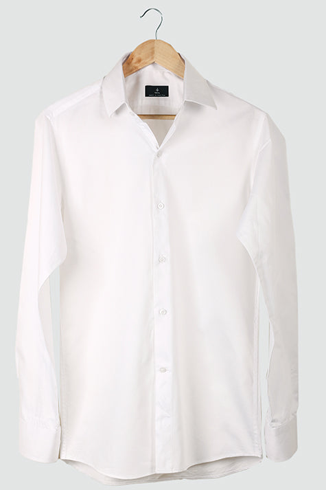 Egg White Twill Shirt