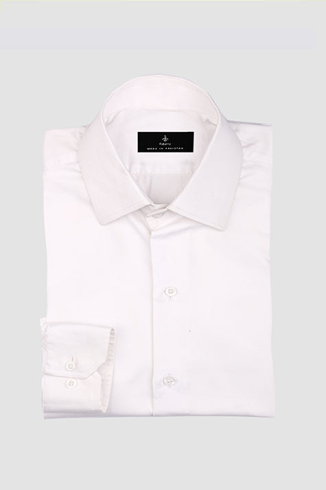 Egg White Twill Shirt