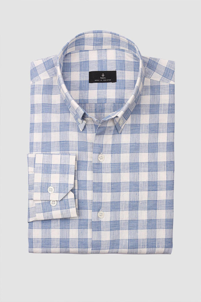 Blue Gingham Shirt