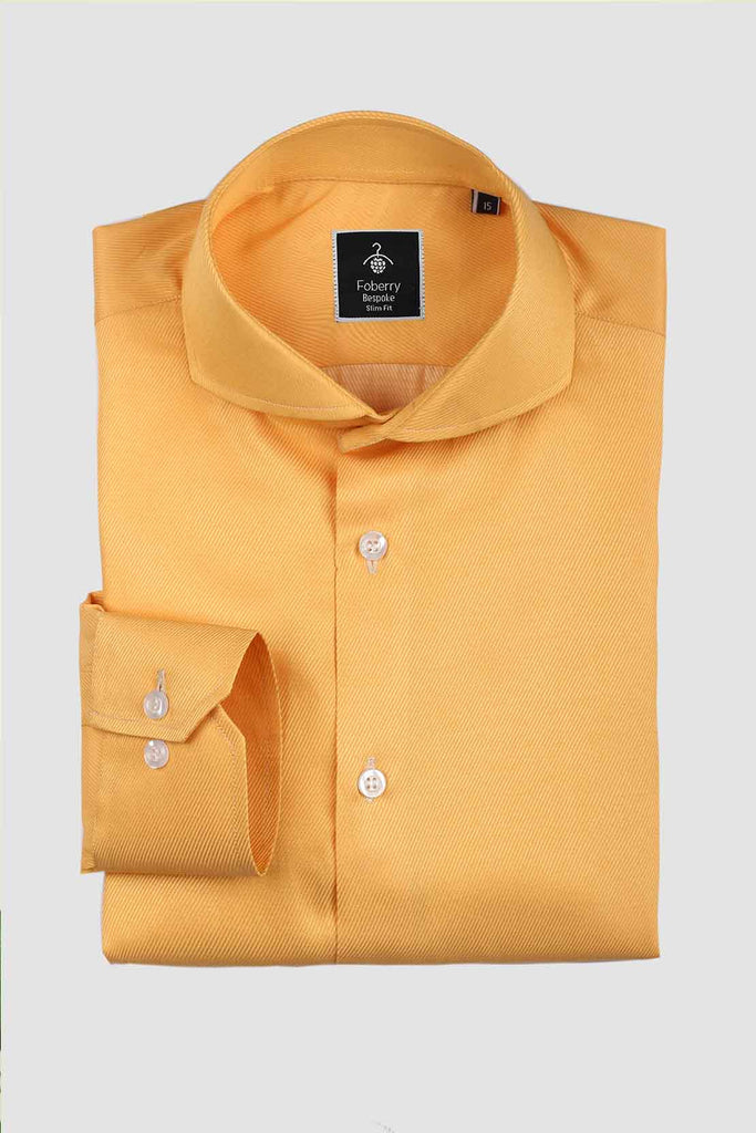 Yellow Cross Twill Shirt