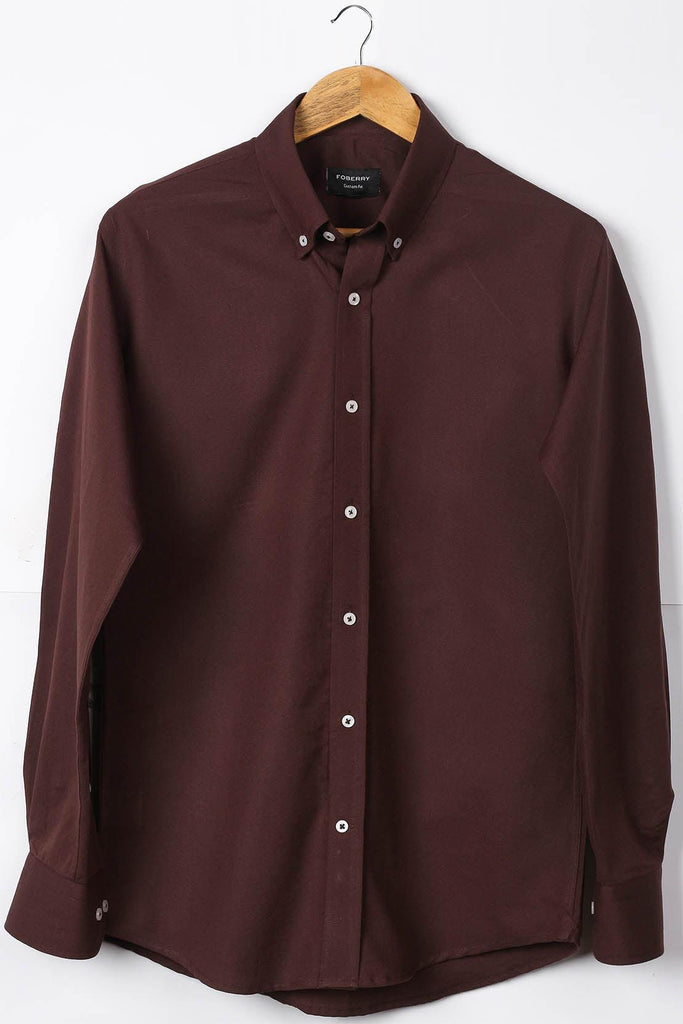 Brown Oxford Shirt