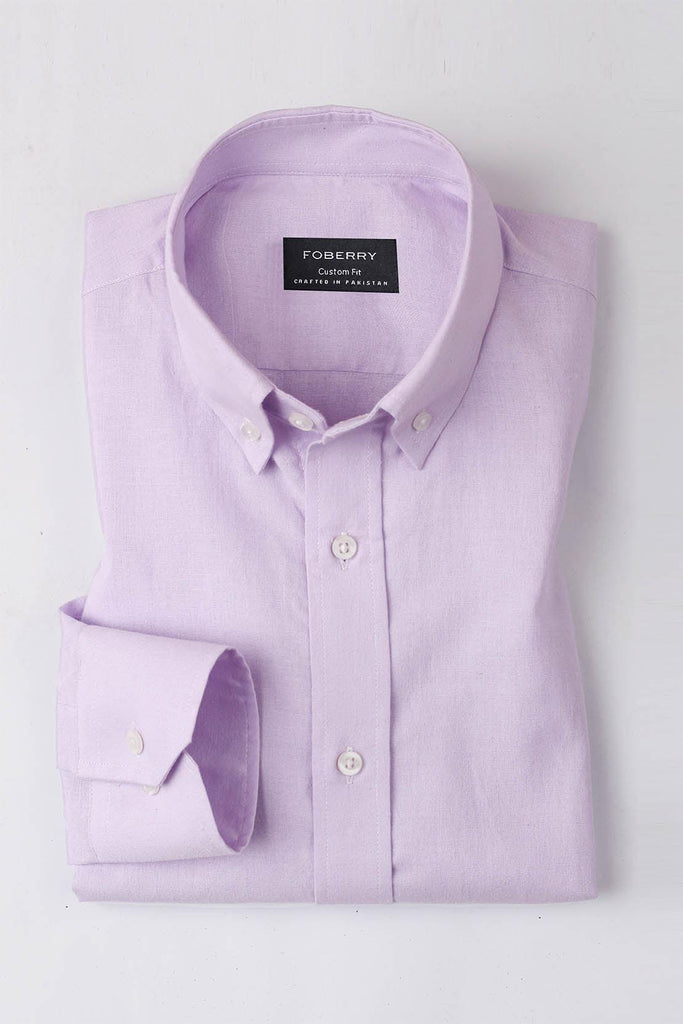 Light Orchid Linen Shirt