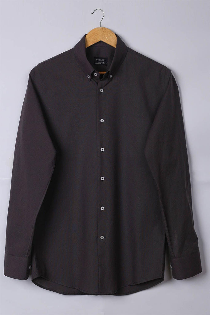 Dark Grey Linen Shirt