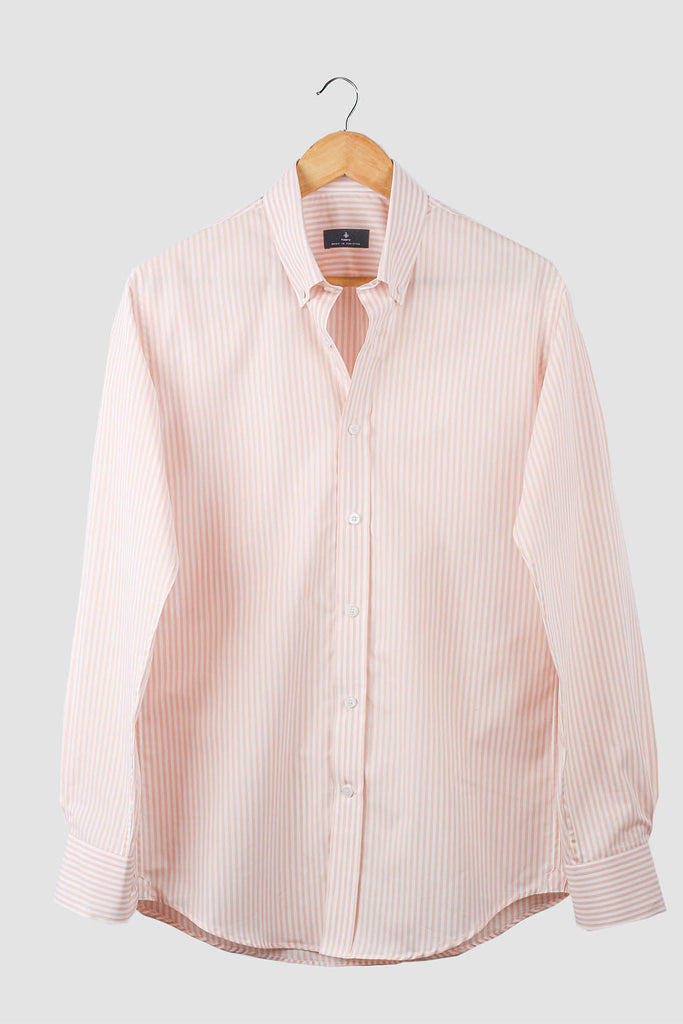 Light Tangerine Stripes Shirt